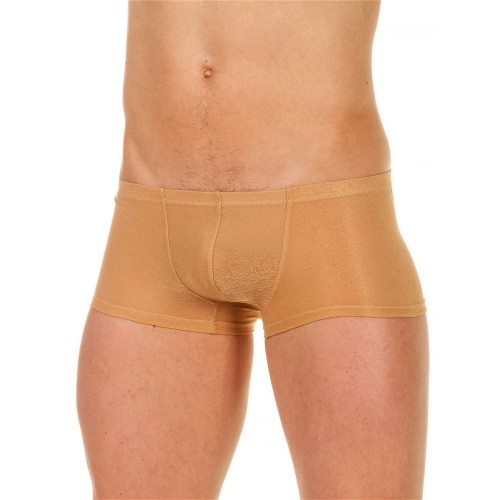 Купить Бежевые трусы-хипсы с текстурой в виде роз на ткани Beige Rose Boxer код товара: RR00211/Арт.463309. Секс-шоп в СПб - EROTICOASIS | Интим товары для взрослых 