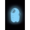 Фото товара: Белый люминесцентный вакуум-волновой стимулятор клитора Glowing Ghost, код товара: 4060057/Арт.472293, номер 4