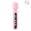 Купить Розовый wand-вибратор с дисплеем код товара: EE-10292/Арт.485520. Секс-шоп в СПб - EROTICOASIS | Интим товары для взрослых 