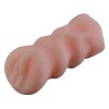 Купить Телесный мастурбатор-вагина с широкими бороздками под пальцы код товара: M-005/Арт.490063. Секс-шоп в СПб - EROTICOASIS | Интим товары для взрослых 