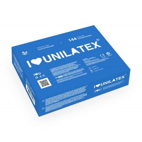 Купить Классические презервативы Unilatex Natural Plain - 144 шт. код товара: Unilatex Natural Plain №144/Арт.67312. Секс-шоп СПб - EROTICOASIS | Интим интернет-магазин для взрослых 