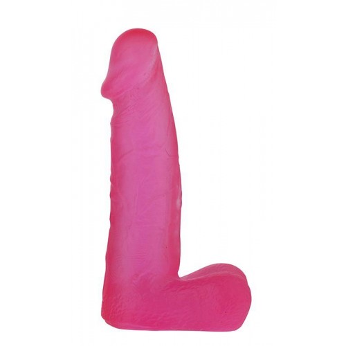 Купить Розовый фаллоимитатор средних размеров XSKIN 6 PVC DONG - 15 см. код товара: 20593/Арт.67536. Секс-шоп в СПб - EROTICOASIS | Интим товары для взрослых 