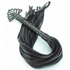 Фото товара: Коричневая плеть с металлической рукоятью - 60 см., код товара: 54025ars/Арт.68343, номер 1