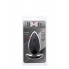 Фото товара: Чёрная анальная пробка BOOTYFUL ANAL PLUG MEDIUM BLACK - 9,8 см., код товара: 21012 / Арт.68463, номер 1