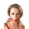 Купить Силиконовый кляп-шар на чёрных ремешках Red Gag silicone код товара: 24918693001/Арт.68922. Секс-шоп в СПб - EROTICOASIS | Интим товары для взрослых 