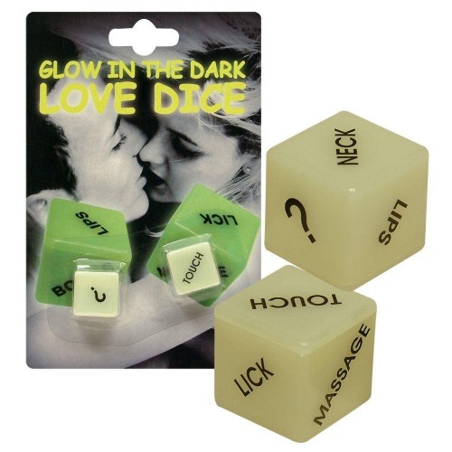 Купить Кубики для любовных игр Glow-in-the-dark с надписями на английском код товара: 07738750000/Арт.68930. Секс-шоп в СПб - EROTICOASIS | Интим товары для взрослых 