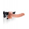 Купить Телесный полый страпон с вибрацией Vibrating Hollow Strap-On with Balls - 24 см. код товара: PD3377-21/Арт.68956. Секс-шоп в СПб - EROTICOASIS | Интим товары для взрослых 