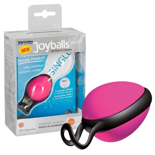 Купить Розовый вагинальный шарик со смещенным центром тяжести Joyballs Secret код товара: 15013/Арт.69209. Секс-шоп в СПб - EROTICOASIS | Интим товары для взрослых 