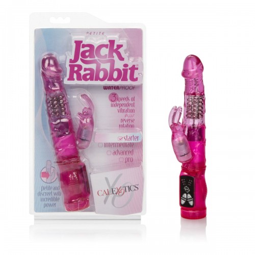 Фото товара: Розовый вибромассажер Petite Jack Rabbit - 24 см., код товара: SE-0610-35-2 / Арт.70676, номер 4