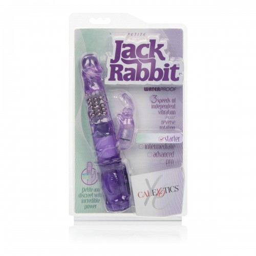 Фото товара: Фиолетовый вибромассажер Petite Jack Rabbit - 24 см., код товара: SE-0610-40-2/Арт.70677, номер 5