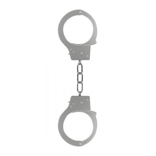 Купить Металлические наручники OUCH! Metal код товара: OU001MET/Арт.70912. Секс-шоп в СПб - EROTICOASIS | Интим товары для взрослых 