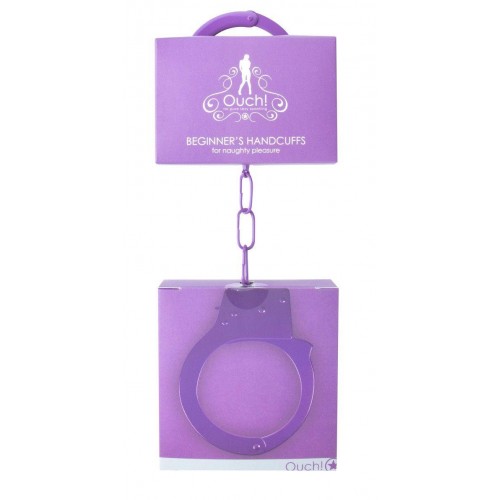 Фото товара: Фиолетовые наручники OUCH! Purple, код товара: OU001PUR/Арт.70914, номер 1