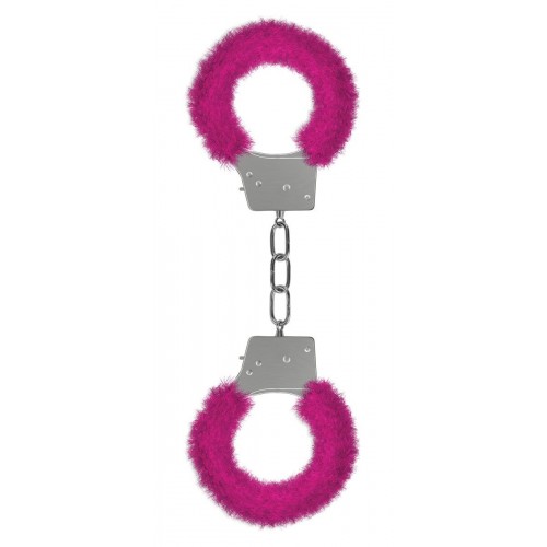 Купить Пушистые розовые наручники OUCH! Pink код товара: OU002PNK/Арт.70923. Секс-шоп в СПб - EROTICOASIS | Интим товары для взрослых 