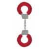 Купить Пушистые красные наручники OUCH! Red код товара: OU002RED/Арт.70927. Секс-шоп в СПб - EROTICOASIS | Интим товары для взрослых 