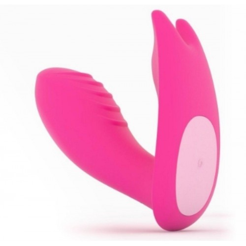 Купить Розовый вагинально-клиторальный стимулятор MAGIC EIDOLON код товара: 861128/Арт.71108. Секс-шоп в СПб - EROTICOASIS | Интим товары для взрослых 