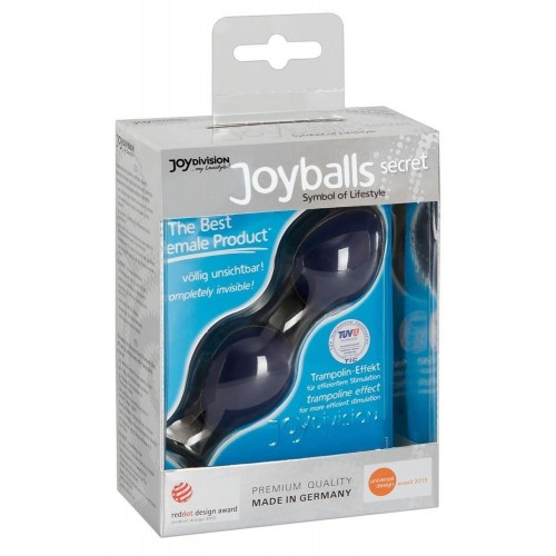 Фото товара: Синие вагинальные шарики Joyballs Secret, код товара: 15005/Арт.71202, номер 2