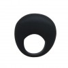 Фото товара: Черное вибрирующее эрекционное кольцо Trap, код товара: BI-210140-0801/Арт.71617, номер 1
