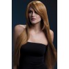Купить Рыжеватый парик с косой чёлкой Amber код товара: 03868 / Арт.72158. Секс-шоп в СПб - EROTICOASIS | Интим товары для взрослых 
