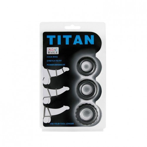 Фото товара: Набор Titan из 3 эрекционных колец, имитирующих автомобильные шины, код товара: BI-210148-0801/Арт.73227, номер 5