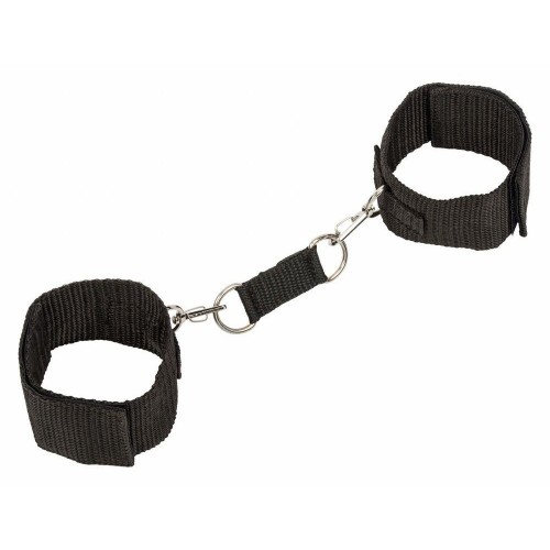 Купить Черные наручники Bondage Collection Wrist Cuffs код товара: 1051-01Lola/Арт.73243. Онлайн секс-шоп в СПб - EroticOasis 