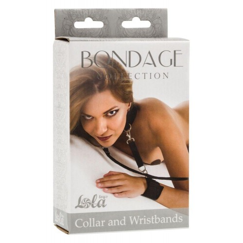 Фото товара: Ошейник с наручниками Bondage Collection Collar and Wristbands One Size, код товара: 1058-01Lola/Арт.73249, номер 2