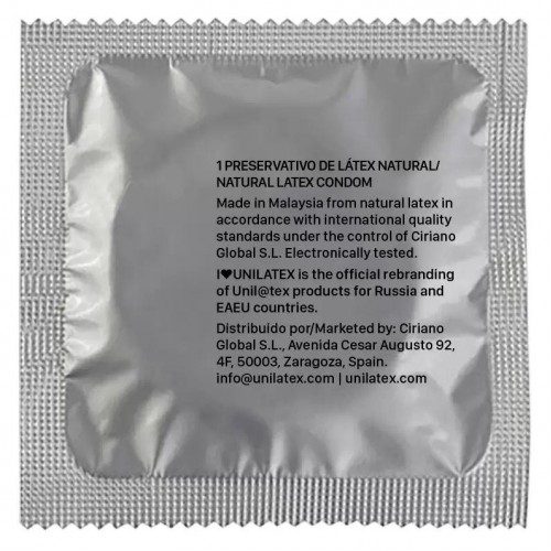 Фото товара: Ультратонкие презервативы Unilatex Ultra Thin - 12 шт. + 3 шт. в подарок, код товара: Unilatex Ultra Thin №12 + №3/Арт.73809, номер 5
