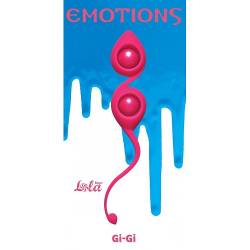Фото товара: Розовые вагинальные шарики Emotions Gi-Gi, код товара: 4003-02Lola/Арт.74575, номер 1