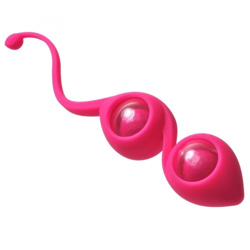 Купить Розовые вагинальные шарики Emotions Gi-Gi код товара: 4003-02Lola/Арт.74575. Секс-шоп в СПб - EROTICOASIS | Интим товары для взрослых 