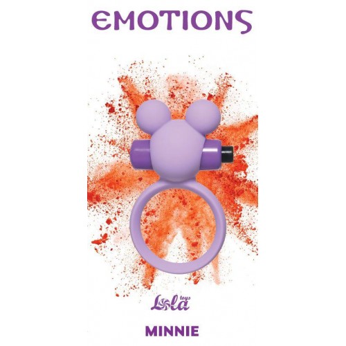 Фото товара: Сиреневое эрекционное виброколечко Emotions Minnie, код товара: 4005-01Lola/Арт.74598, номер 1