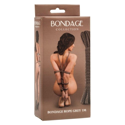Фото товара: Серая веревка Bondage Collection Grey - 3 м., код товара: 1041-03lola/Арт.74625, номер 1