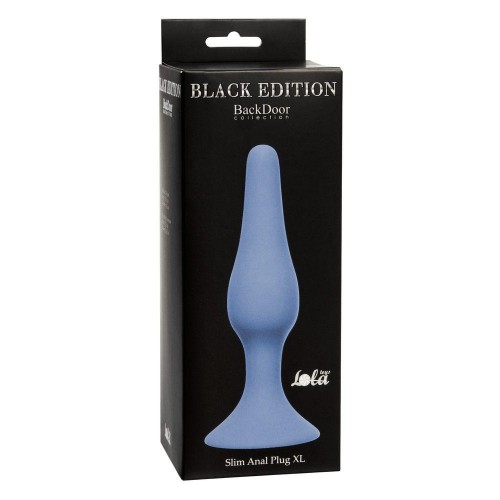 Фото товара: Синяя анальная пробка Slim Anal Plug XL - 15,5 см., код товара: 4204-02Lola/Арт.75288, номер 2