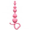 Купить Розовая анальная цепочка Begginers Beads - 18 см. код товара: 4102-01Lola/Арт.75292. Секс-шоп в СПб - EROTICOASIS | Интим товары для взрослых 
