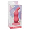 Фото товара: Розовая анальная пробка Waved Anal Plug Pink - 11 см., код товара: 4104-01Lola/Арт.75583, номер 1