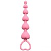 Купить Розовая анальная цепочка Heart s Beads Pink - 18 см. код товара: 4101-01Lola/Арт.75584. Секс-шоп в СПб - EROTICOASIS | Интим товары для взрослых 