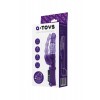 Фото товара: Фиолетовый анально-вагинальный вибратор на присоске A-toys, код товара: 765008/Арт.75860, номер 1