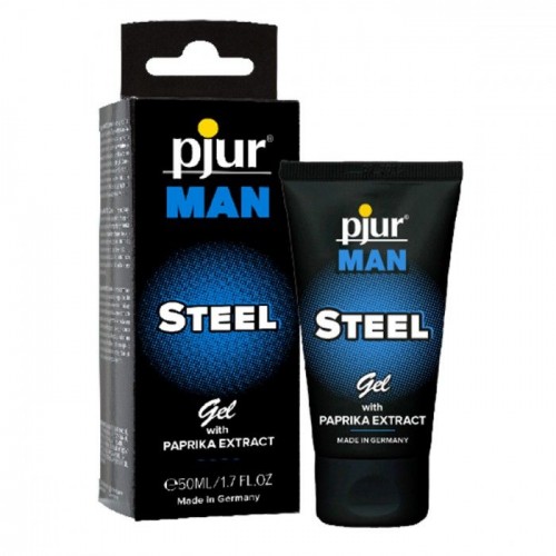 Купить Эрекционный гель для пениса pjur MAN Steel Gel - 50 мл. код товара: 12910/Арт.76580. Секс-шоп в СПб - EROTICOASIS | Интим товары для взрослых 