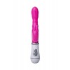 Фото товара: Ярко-розовый вибратор ToyFa A-toys с клиторальным стимулятором - 20 см., код товара: 761022/Арт.79338, номер 1