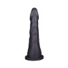 Фото товара: Женский страпон с чёрной насадкой и вагинальной пробкой - 18,5 и 10,5 см., код товара: 830303/Арт.79353, номер 3