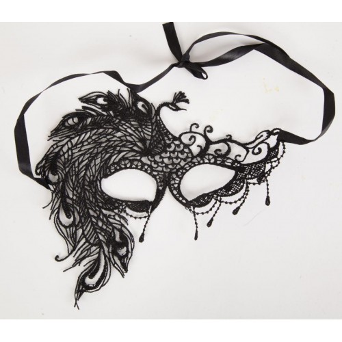 Купить Карнавальная кружевная маска с жар-птицей код товара: 47324-MM/Арт.79638. Секс-шоп в СПб - EROTICOASIS | Интим товары для взрослых 