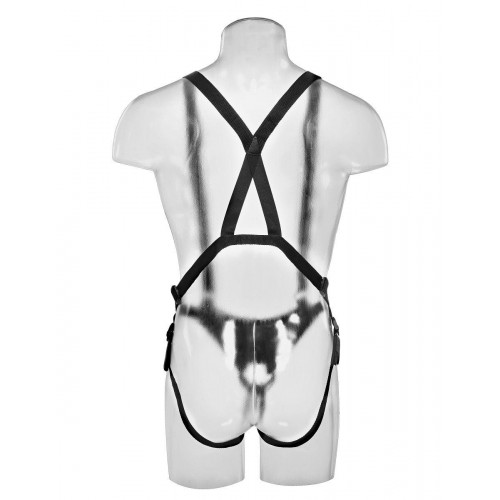 Фото товара: Страпон-система с телесной насадкой 11  Hollow Strap-On Suspender System - 28 см., код товара: PD5642-21/Арт.80527, номер 4