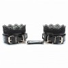 Фото товара: Изысканные чёрные наручники с кружевом, код товара: 810005ars/Арт.80959, номер 4