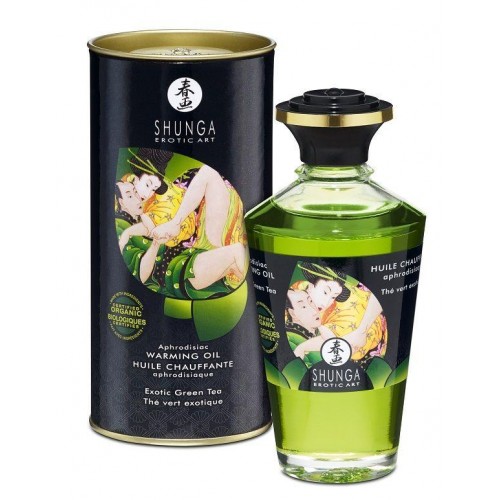 Фото товара: Массажное интимное масло с ароматом зелёного чая - 100 мл., код товара: 2311/Арт.80991, номер 2
