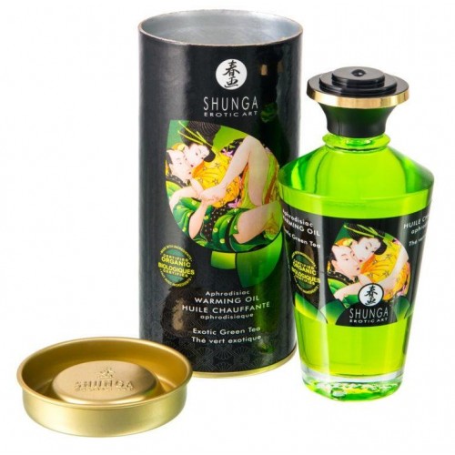 Фото товара: Массажное интимное масло с ароматом зелёного чая - 100 мл., код товара: 2311/Арт.80991, номер 3