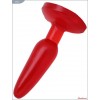 Фото товара: Красная гелевая анальная пробка - 16 см., код товара: 30145/Арт.81227, номер 3