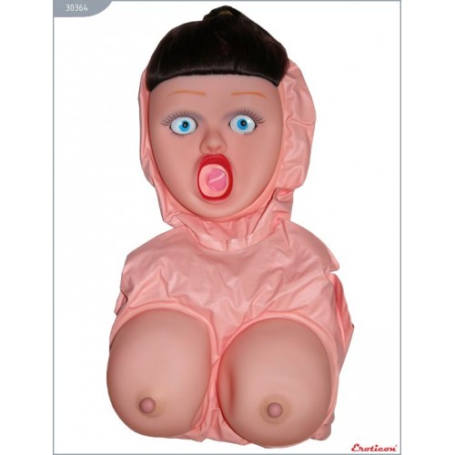 Фото товара: Надувная кукла «Брюнетка» с большой грудью, код товара: 30364/Арт.81306, номер 4
