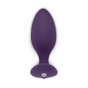 Фото товара: Фиолетовая анальная пробка для ношения Ditto с вибрацией и пультом ДУ - 8,8 см., код товара: SNDTSG4/Арт.81854, номер 4