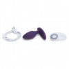 Фото товара: Фиолетовая анальная пробка для ношения Ditto с вибрацией и пультом ДУ - 8,8 см., код товара: SNDTSG4/Арт.81854, номер 6