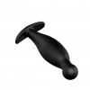 Фото товара: Чёрный анальный стимулятор с шаровидным кончиком - 11,7 см., код товара: BI-040036N-0801/Арт.81898, номер 2