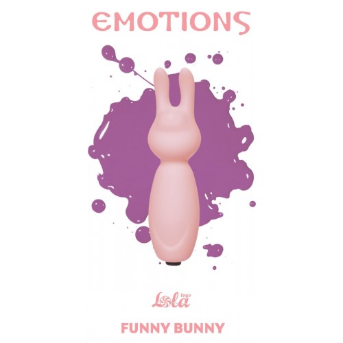 Купить Розовый мини-вибратор с ушками Emotions Funny Bunny Light pink код товара: 4007-02Lola/Арт.83792. Секс-шоп в СПб - EROTICOASIS | Интим товары для взрослых 