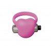 Фото товара: Розовое эрекционное виброкольцо Emotions Heartbeat Light pink, код товара: 4006-02Lola/Арт.83793, номер 1